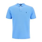 Polo Ralph Lauren Ikonisk Pony Logo Kortärmad Polo Blue, Herr