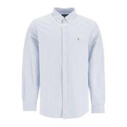 Polo Ralph Lauren Randig Oxford Skjorta med Pony Logo Blue, Herr