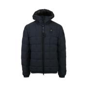 Blauer Svarta Kappor Dalin Stiligt ytterplagg Black, Herr