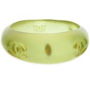 Chanel Vintage Pre-owned Plast armband Green, Dam