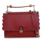 Fendi Vintage Pre-owned Laeder fendi-vskor Red, Dam