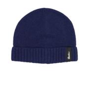 Borsalino Eco Cashmere Beanie Blue, Unisex