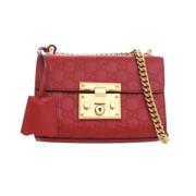 Gucci Vintage Pre-owned Laeder gucci-vskor Red, Dam