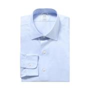 Brooks Brothers Regular Fit Non-Iron Stretch Pinpoint Skjorta med Ains...