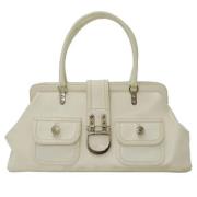 Dior Vintage Pre-owned Laeder dior-vskor White, Dam