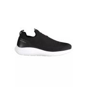 Fila Svarta syntetiska sportiga sneakers med flair Black, Dam