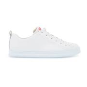 Camper Minimalistiska lädersneakers för vardagsstil White, Herr