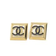 Chanel Vintage Pre-owned Metall chanel-smycken Yellow, Dam