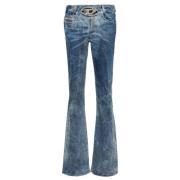 Diesel Stiliga Denim Jeans för Kvinnor Blue, Dam