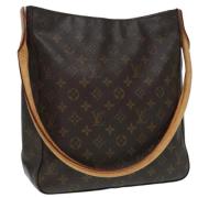 Louis Vuitton Vintage Pre-owned Canvas louis-vuitton-vskor Brown, Dam