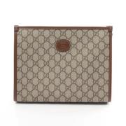 Gucci Vintage Pre-owned Tyg gucci-vskor Beige, Dam