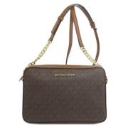 Michael Kors Pre-owned Pre-owned Tyg axelremsvskor Brown, Dam