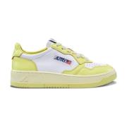 Autry Bicolour Låg Sneaker Yellow, Dam