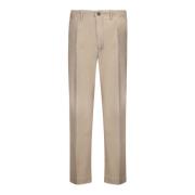 Incotex Brun Chinos Löst Sittande Brown, Herr