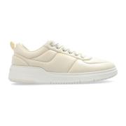 Salvatore Ferragamo Sneakers Caro Man Beige, Herr