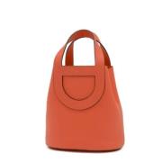 Hermès Vintage Pre-owned Laeder handvskor Orange, Dam