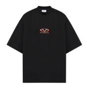 Vetements Tryckt T-shirt Black, Herr