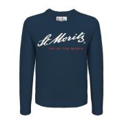 MC2 Saint Barth Stiliga Sweaters Kollektion Blue, Herr