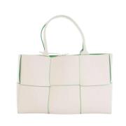 Bottega Veneta Vintage Pre-owned Laeder handvskor White, Dam