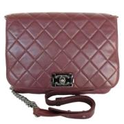 Chanel Vintage Pre-owned Laeder chanel-vskor Red, Dam