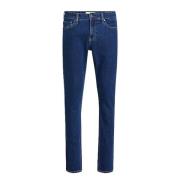 Calvin Klein Slim Fit Dark Mid Blue Jeans Blue, Herr