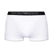 Emporio Armani Bomullsboxers White, Herr