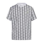 Lacoste Mönstrad T-shirt Gray, Herr