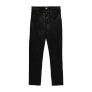 PAIGE Gemma Snygga Jeans Black, Dam