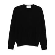 Ballantyne Merinoull Pullover Sweater Black, Herr