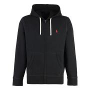 Ralph Lauren Helsipad bomullsblandad sweatshirt Black, Herr