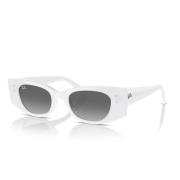 Ray-Ban Retroinspirerade solglasögon Kat Rb4427 White, Unisex