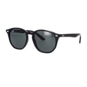 Ray-Ban Barnsolglasögon Gröna linser Oregelbunden form Black, Unisex