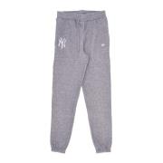 New Era Yankees Fleece Jogger Sweatpants Heather Grey/White Gray, Herr