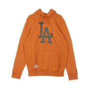 New Era Säsongs Teamlogga Hoody Herr Hoodie Orange, Herr