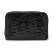 Guess Python Print Mini Plånbok Black, Dam