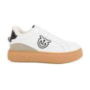 Pinko Vita Sneakerskor White, Dam