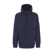 Canada Goose Blå vindjacka med Arktisk patch Blue, Herr