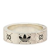 Gucci Vintage Pre-owned Metall ringar Gray, Dam