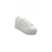 Gaëlle Paris Vita Lädersneakers Gacam00011 Modell White, Herr