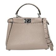 Fendi Vintage Pre-owned Laeder fendi-vskor Gray, Dam