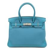 Hermès Vintage Pre-owned Laeder handvskor Blue, Dam