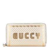 Gucci Vintage Pre-owned Laeder plnbcker Beige, Dam