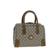 Gucci Vintage Pre-owned Plast handvskor Beige, Dam