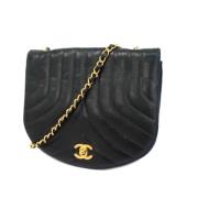 Chanel Vintage Pre-owned Laeder chanel-vskor Black, Dam