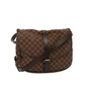 Louis Vuitton Vintage Pre-owned Canvas louis-vuitton-vskor Brown, Dam