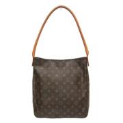 Louis Vuitton Vintage Pre-owned Canvas handvskor Brown, Dam