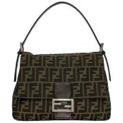 Fendi Vintage Pre-owned Canvas fendi-vskor Brown, Dam