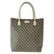 Gucci Vintage Pre-owned Canvas gucci-vskor Brown, Dam