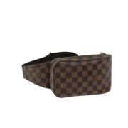 Louis Vuitton Vintage Pre-owned Canvas louis-vuitton-vskor Brown, Dam