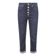 Dondup Smyckade Jeans Blue, Dam